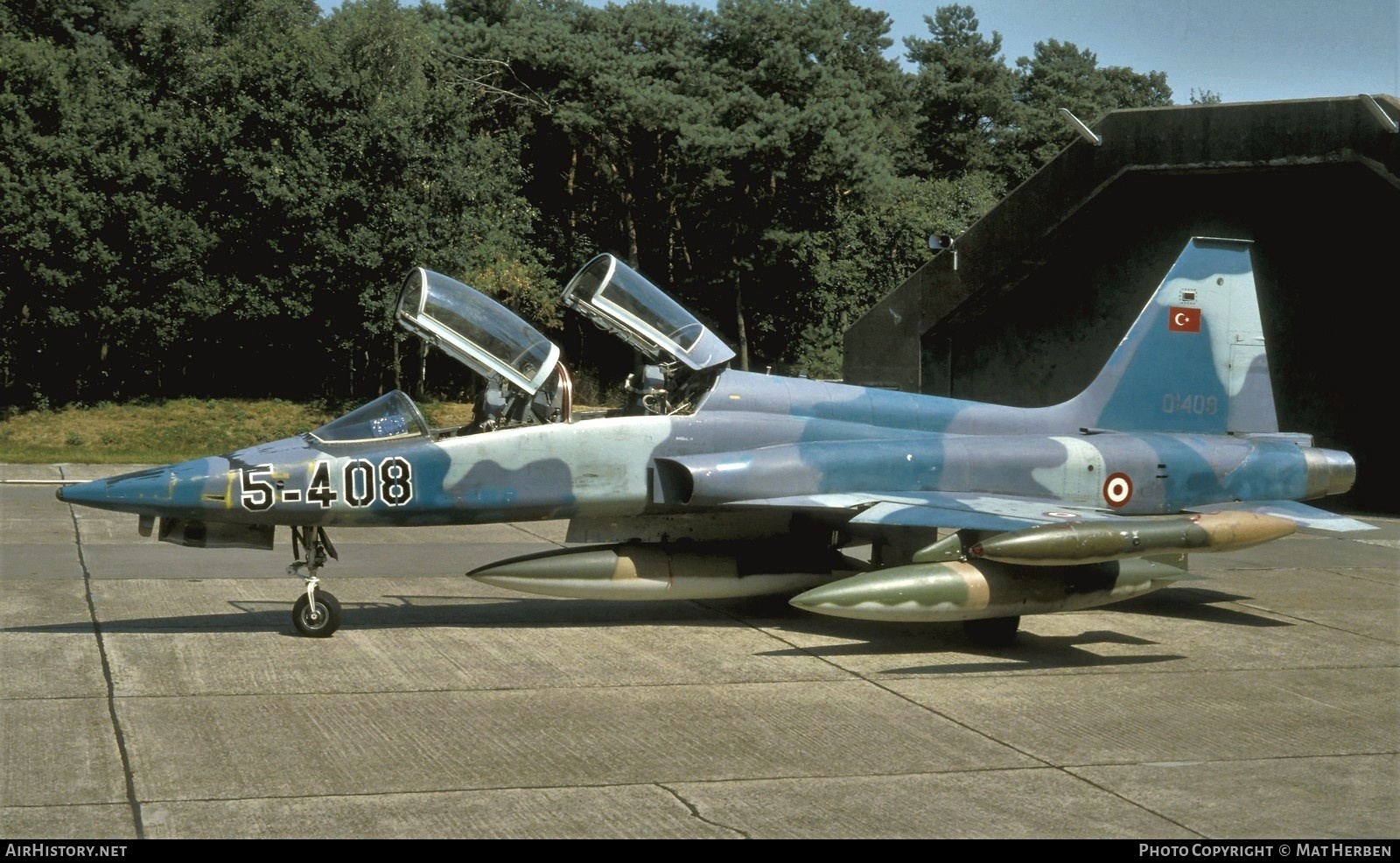 Aircraft Photo of 01408 | Northrop F-5B Freedom Fighter | Turkey - Air Force | AirHistory.net #423699