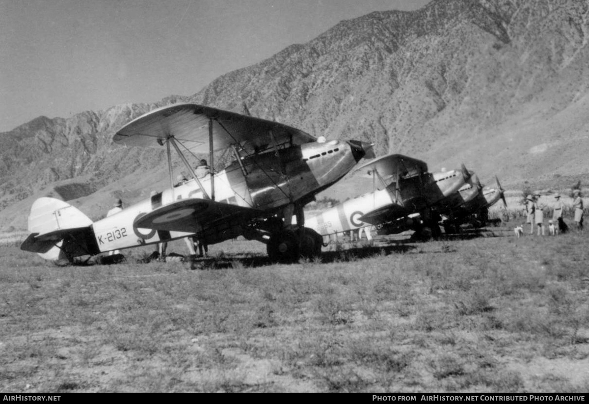 Aircraft Photo of K2132 | Hawker Hart (India) | UK - Air Force | AirHistory.net #423700