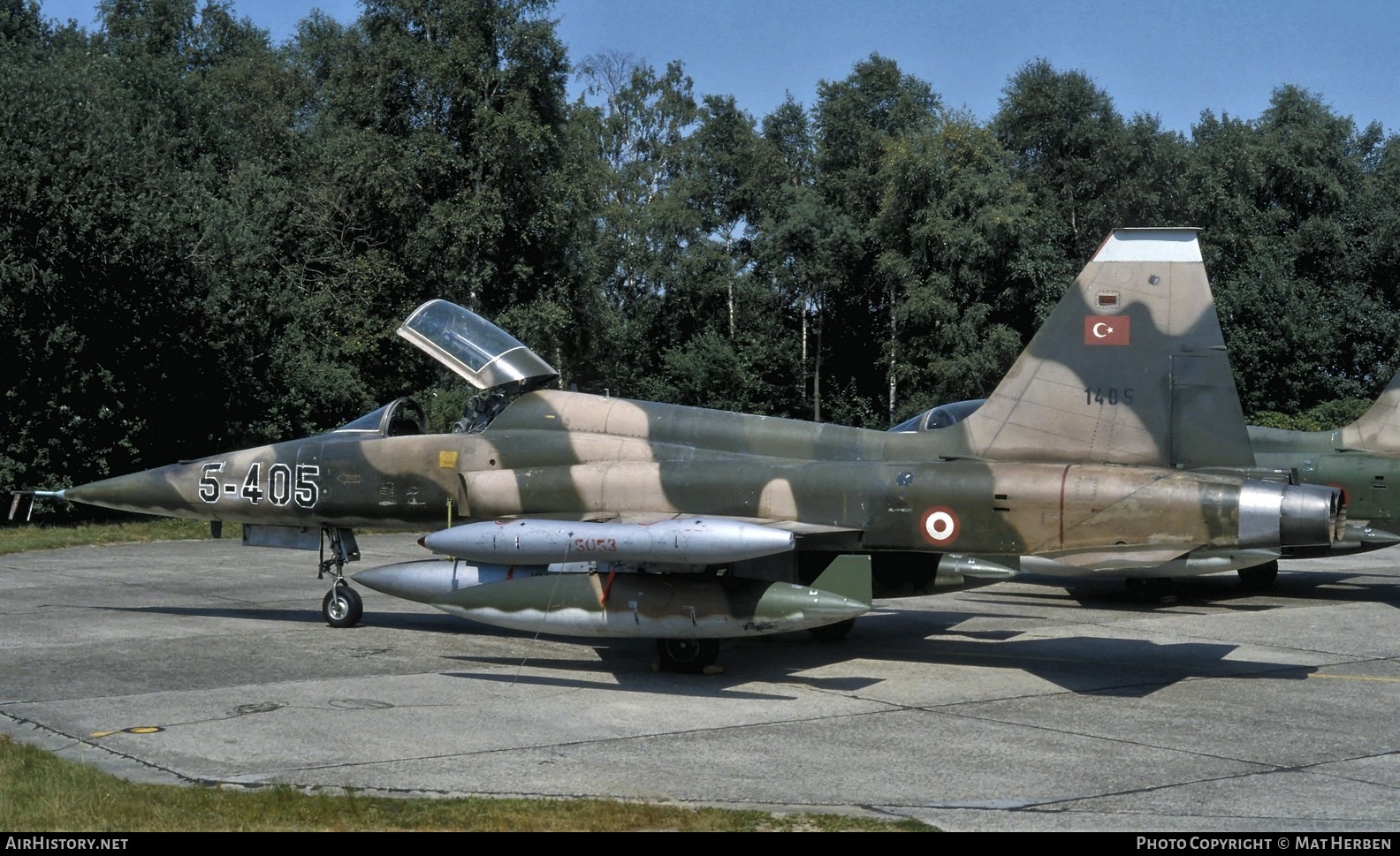 Aircraft Photo of 1405 | Northrop F-5A Freedom Fighter | Turkey - Air Force | AirHistory.net #423709