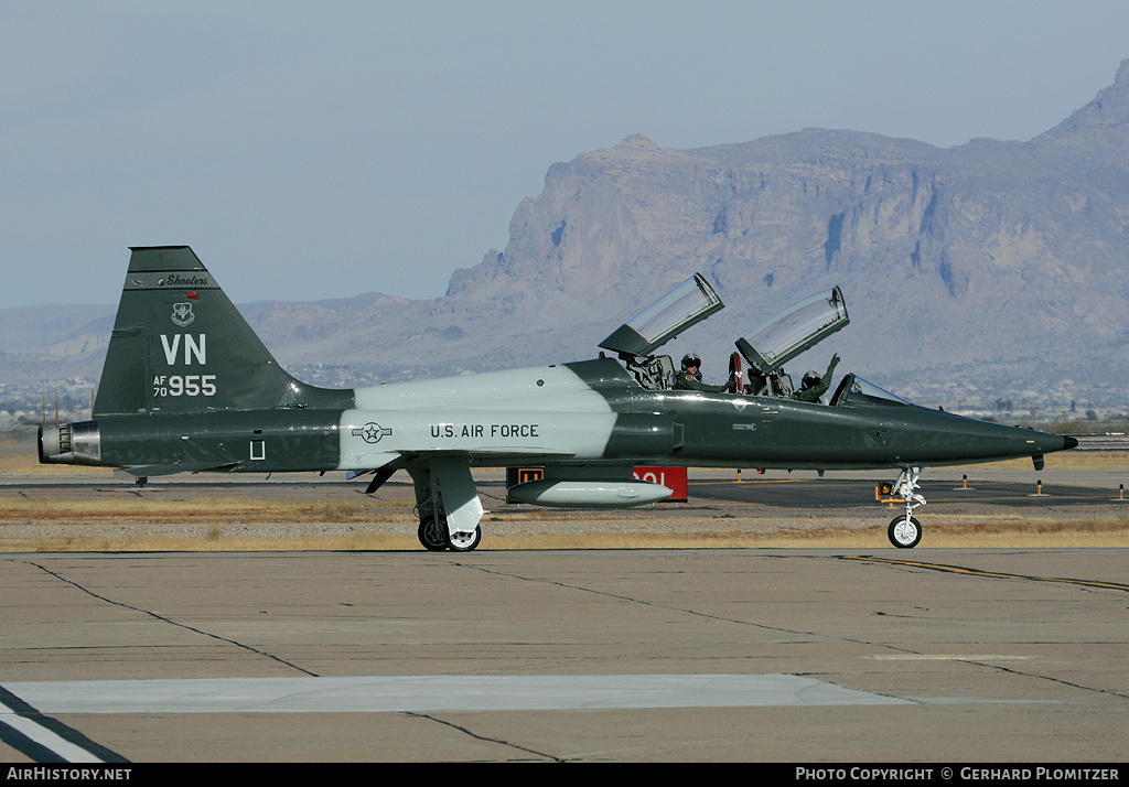 Aircraft Photo of 70-1955 | Northrop T-38C Talon | USA - Air Force | AirHistory.net #423711