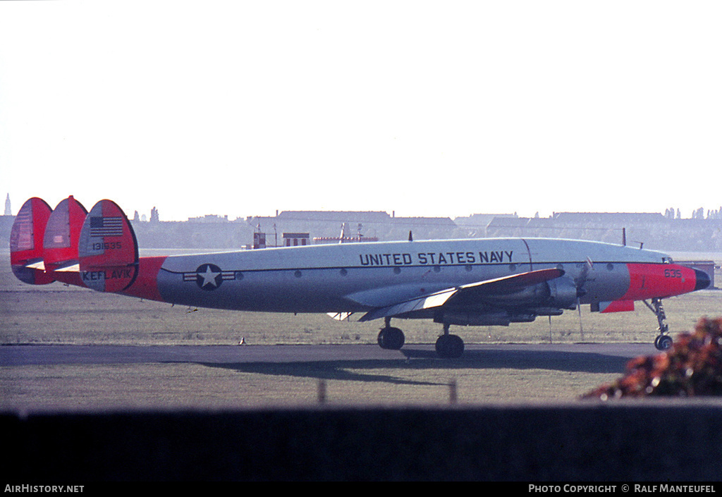 Aircraft Photo of 131635 | Lockheed C-121J Super Constellation | USA - Navy | AirHistory.net #423747