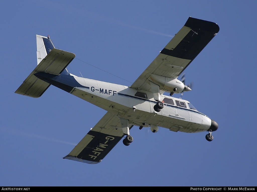 Aircraft Photo of G-MAFF | Pilatus Britten-Norman BN-2T Turbine Islander | AirHistory.net #423748