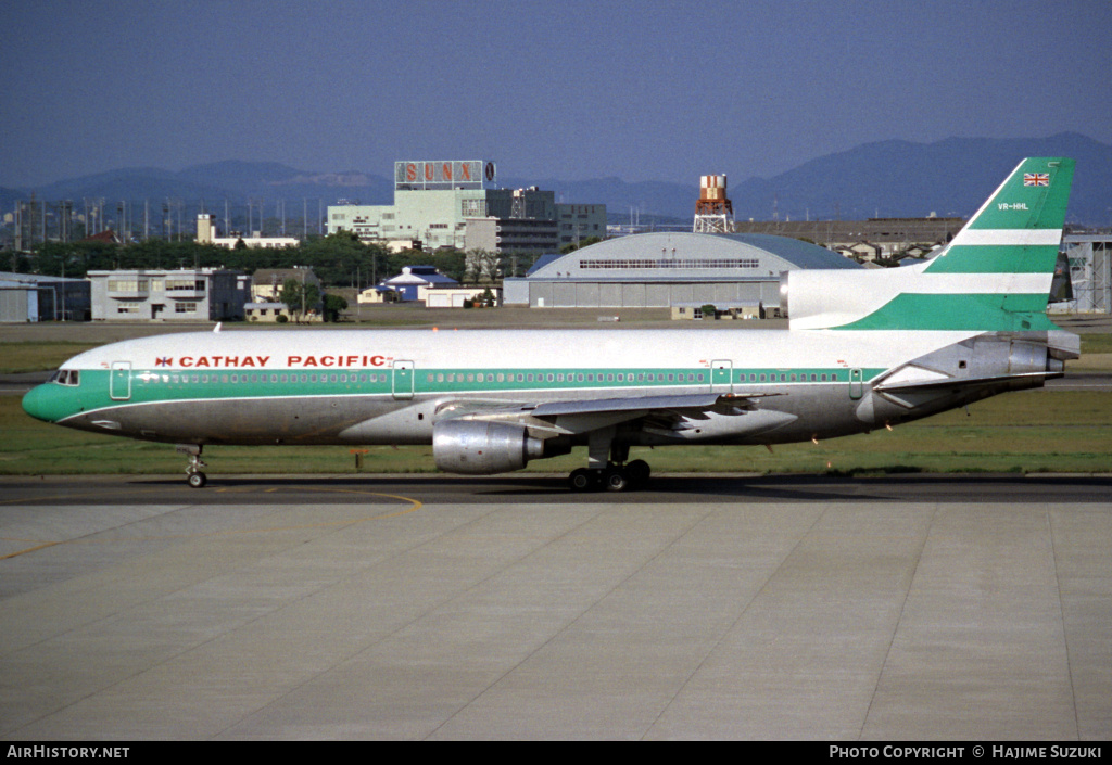Aircraft Photo of VR-HHL | Lockheed L-1011-385-1-15 TriStar 100 | Cathay Pacific Airways | AirHistory.net #423749
