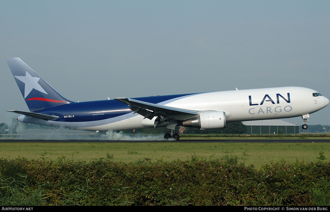 Aircraft Photo of N418LA | Boeing 767-316F/ER | LAN Cargo | AirHistory.net #423750