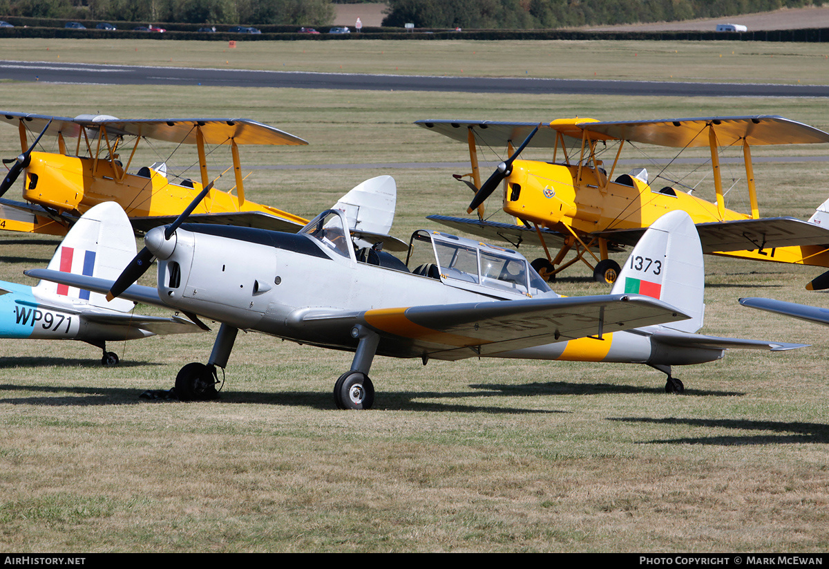 Aircraft Photo of G-CBJG / 1373 | De Havilland Canada DHC-1 Chipmunk T20 | Portugal - Air Force | AirHistory.net #423763