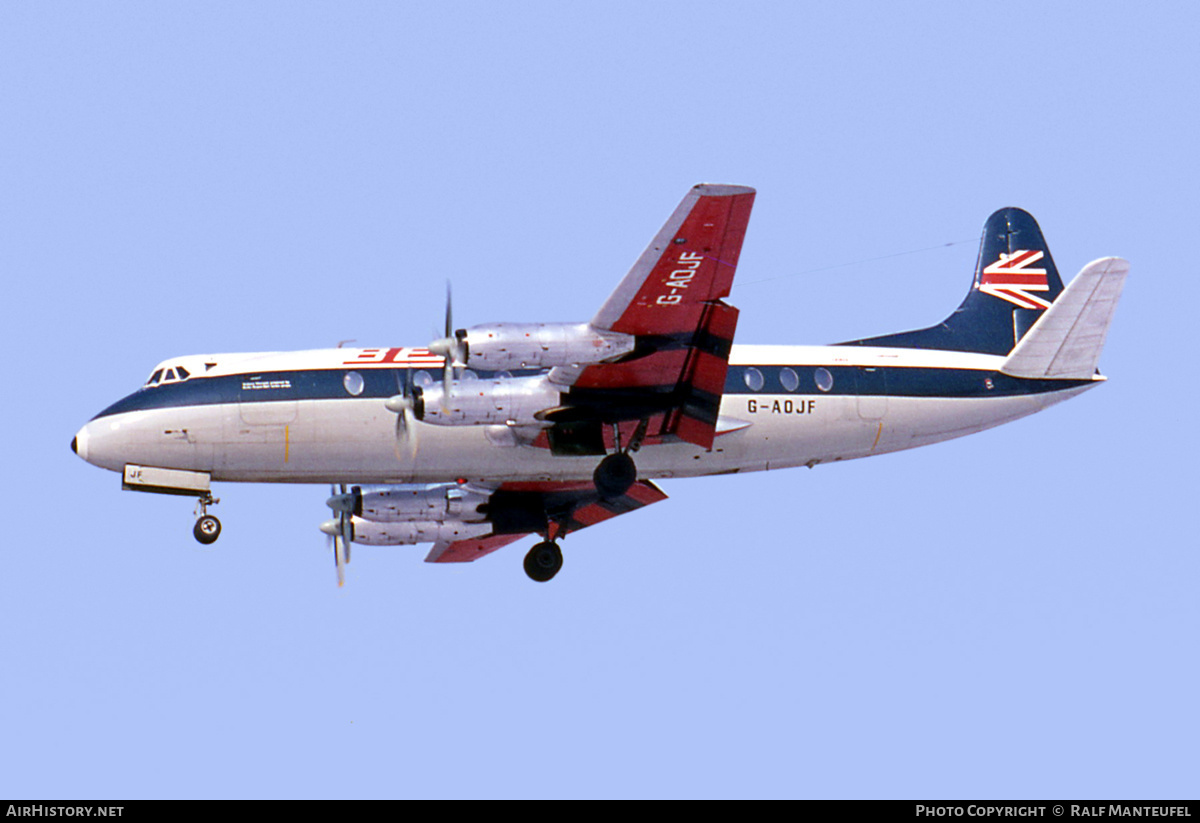 Aircraft Photo of G-AOJF | Vickers 802 Viscount | BEA - British European Airways | AirHistory.net #423766