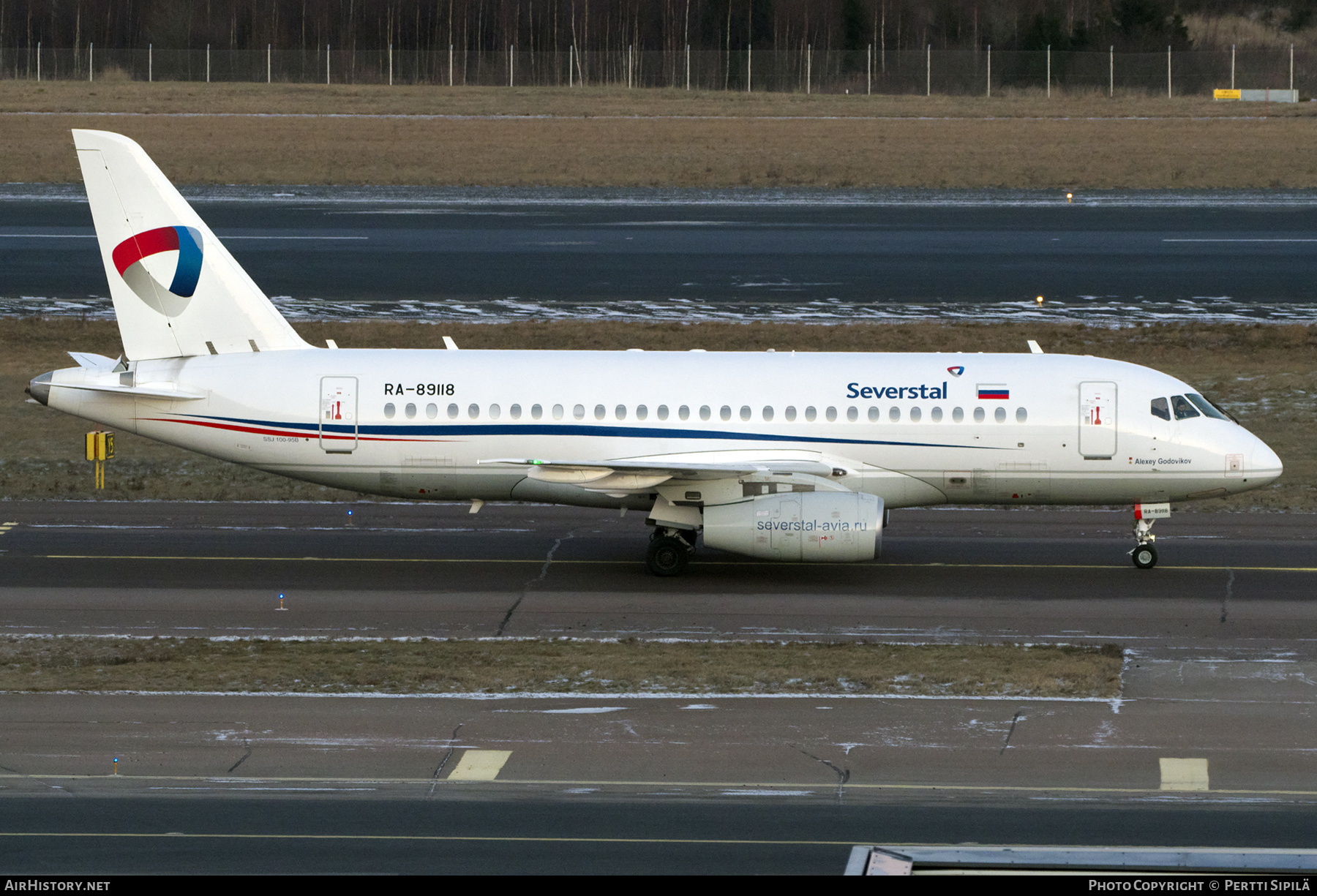 Aircraft Photo of RA-89118 | Sukhoi SSJ-100-95B Superjet 100 (RRJ-95B) | Severstal Avia | AirHistory.net #423790