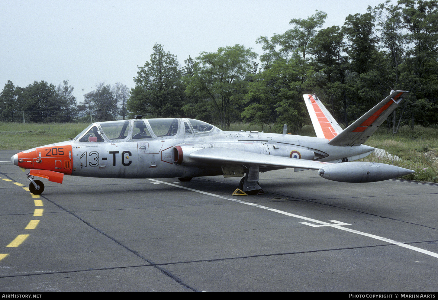 Aircraft Photo of 205 | Fouga CM-170R Magister | France - Air Force | AirHistory.net #423796