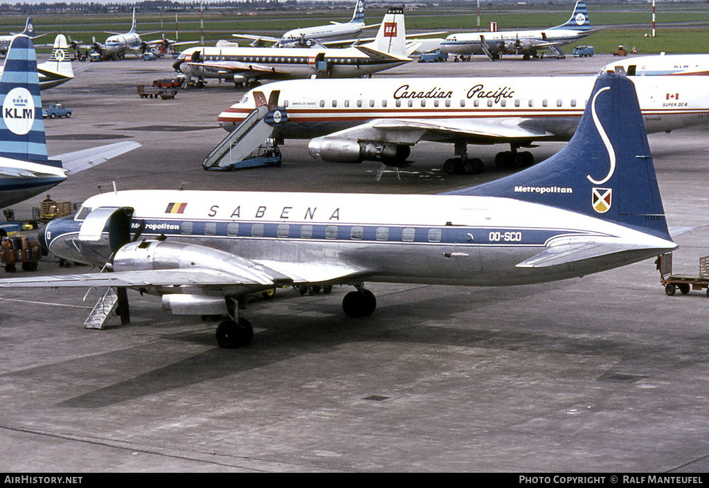 Aircraft Photo of OO-SCO | Convair 440-61 Metropolitan | Sabena | AirHistory.net #423798