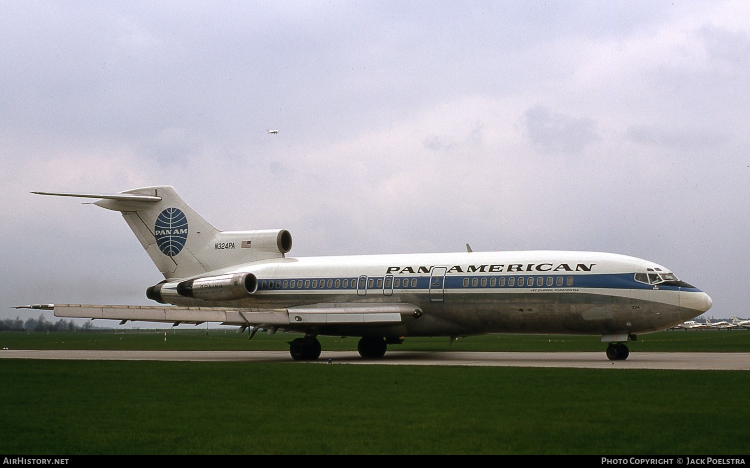 Aircraft Photo of N324PA | Boeing 727-21 | Pan American World Airways - Pan Am | AirHistory.net #423804