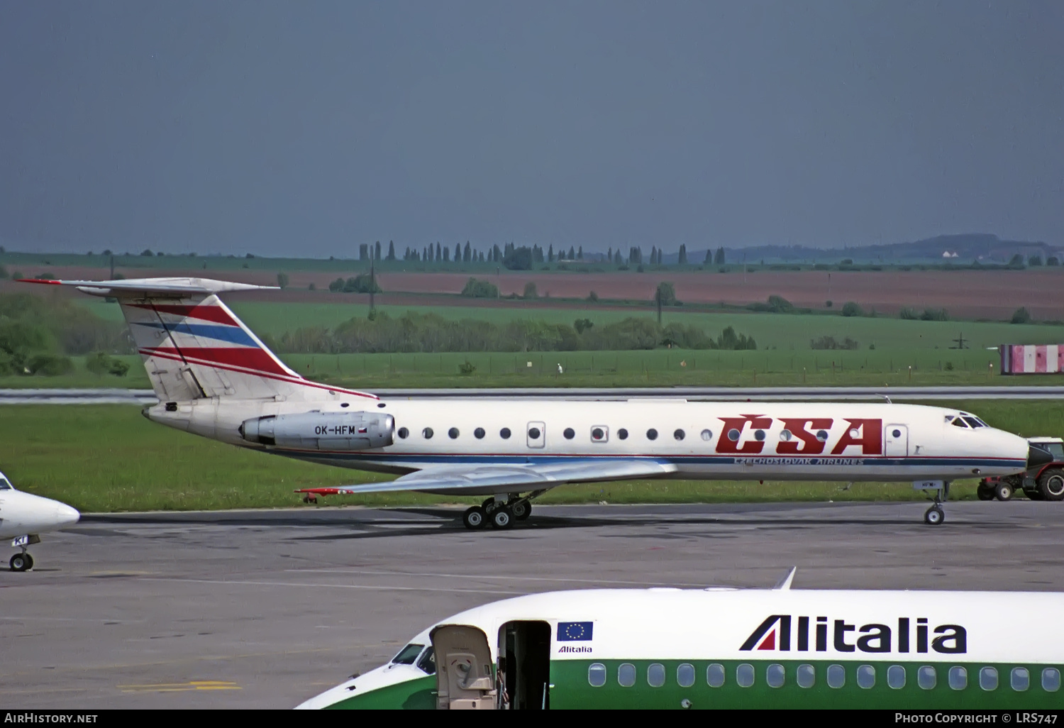 Aircraft Photo of OK-HFM | Tupolev Tu-134A | ČSA - Československé Aerolinie - Czechoslovak Airlines | AirHistory.net #423806