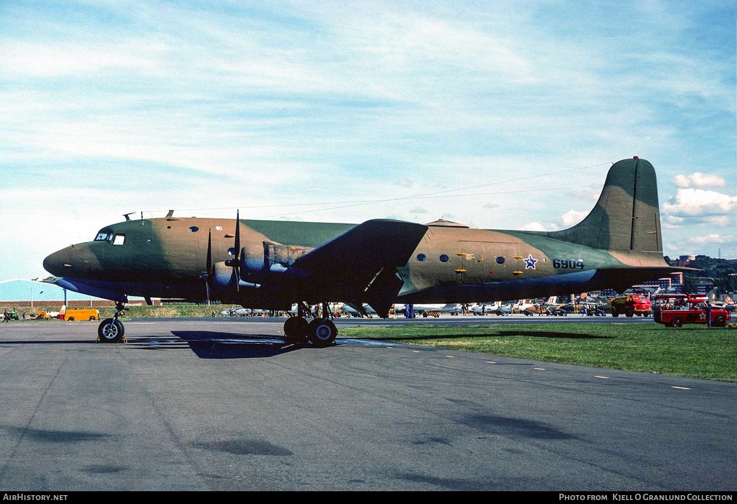 Aircraft Photo of 6904 | Douglas DC-4-1009 | South Africa - Air Force | AirHistory.net #423807