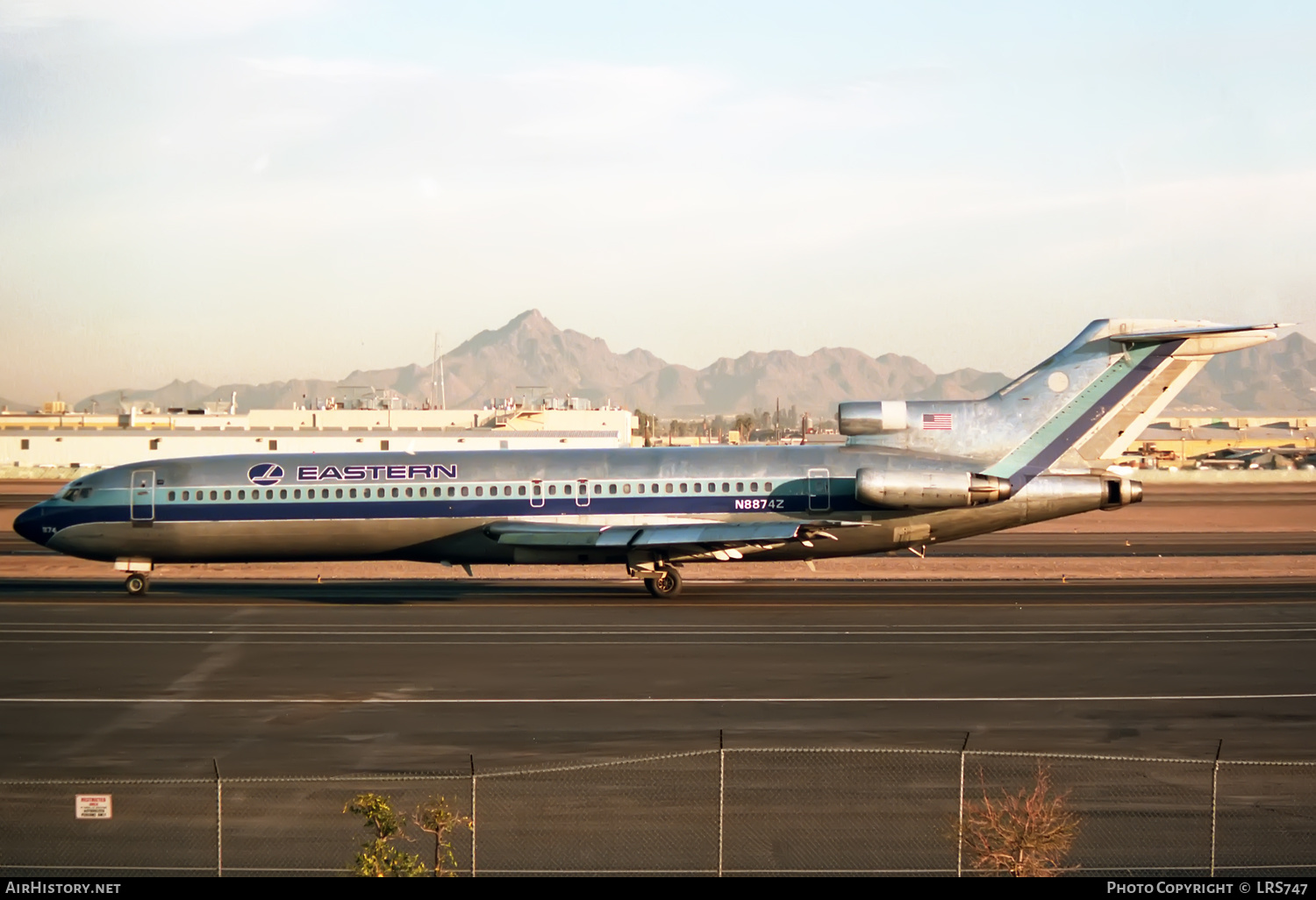 Aircraft Photo of N8874Z | Boeing 727-225/Adv | Eastern Air Lines | AirHistory.net #423811