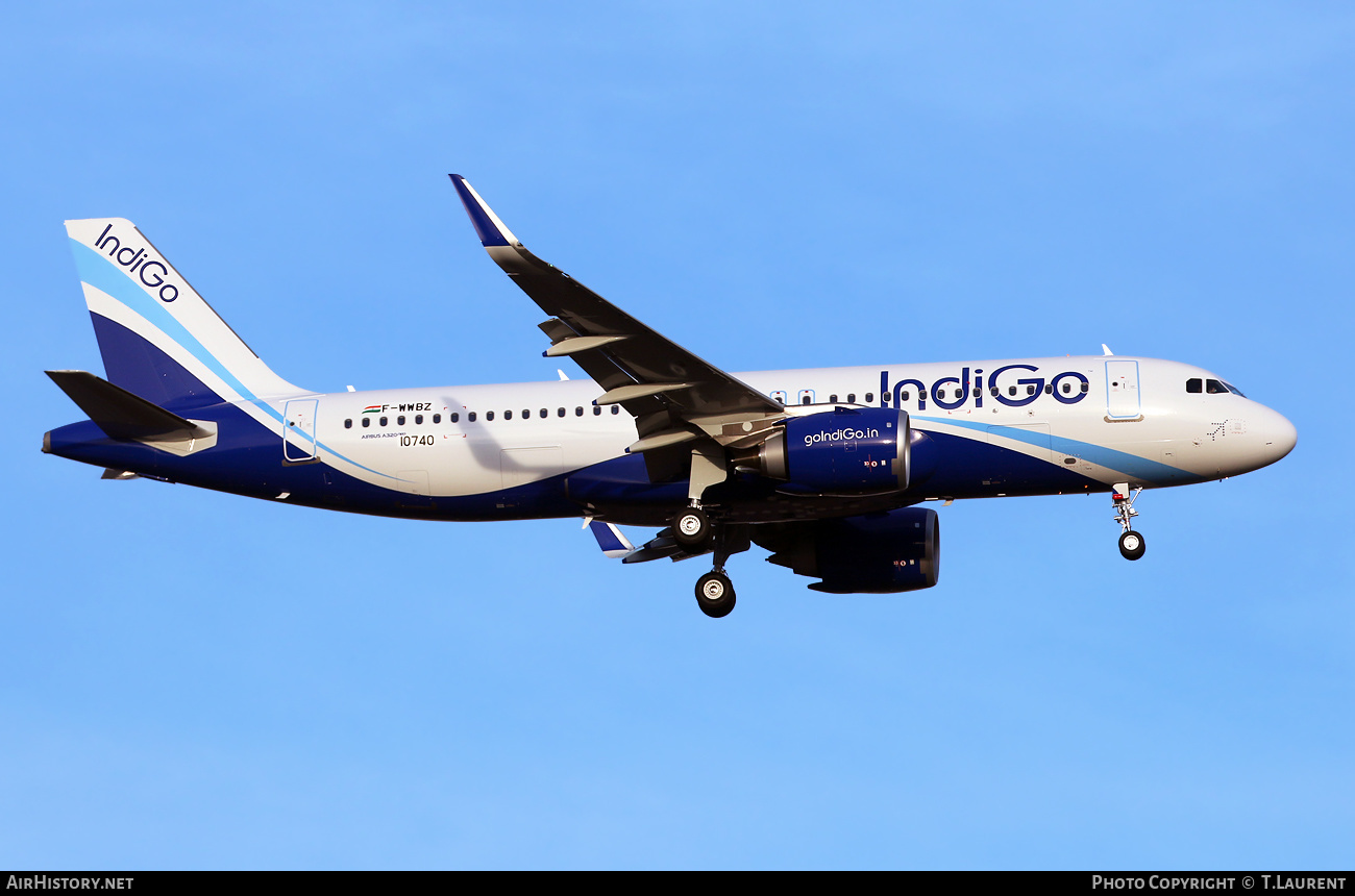 Aircraft Photo of F-WWBZ | Airbus A320-251N | IndiGo | AirHistory.net #423824