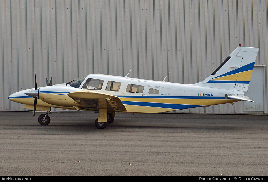 Aircraft Photo of EI-BSL | Piper PA-34-220T Seneca III | AirHistory.net #423853
