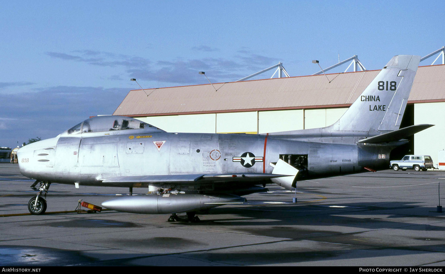Aircraft Photo of 55-5048 | North American QF-86F Sabre | USA - Navy | AirHistory.net #423867