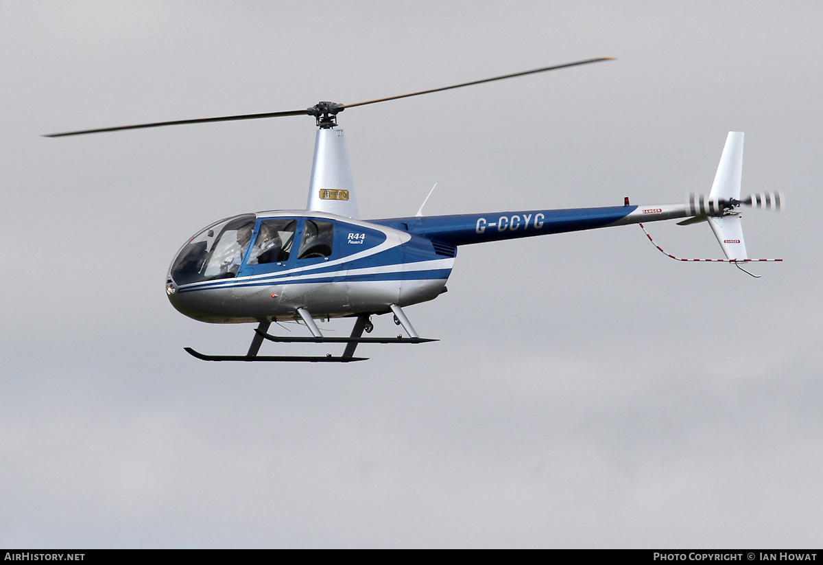 Aircraft Photo of G-CCYG | Robinson R-44 Raven II | Moorland Windows | AirHistory.net #423870