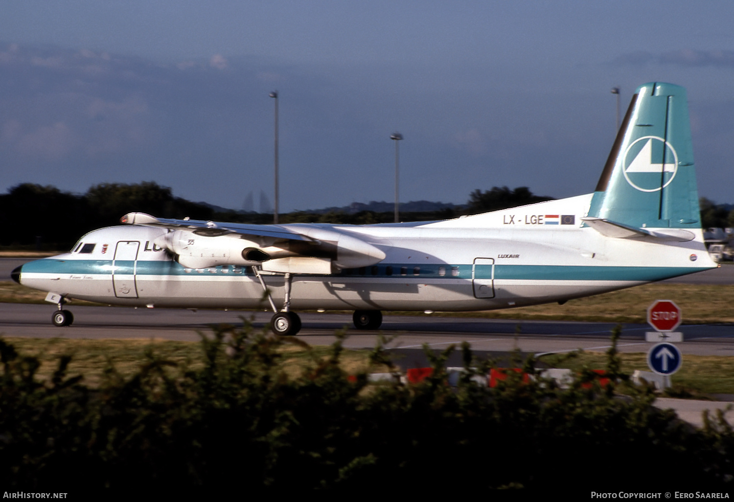 Aircraft Photo of LX-LGE | Fokker 50 | Luxair | AirHistory.net #423876