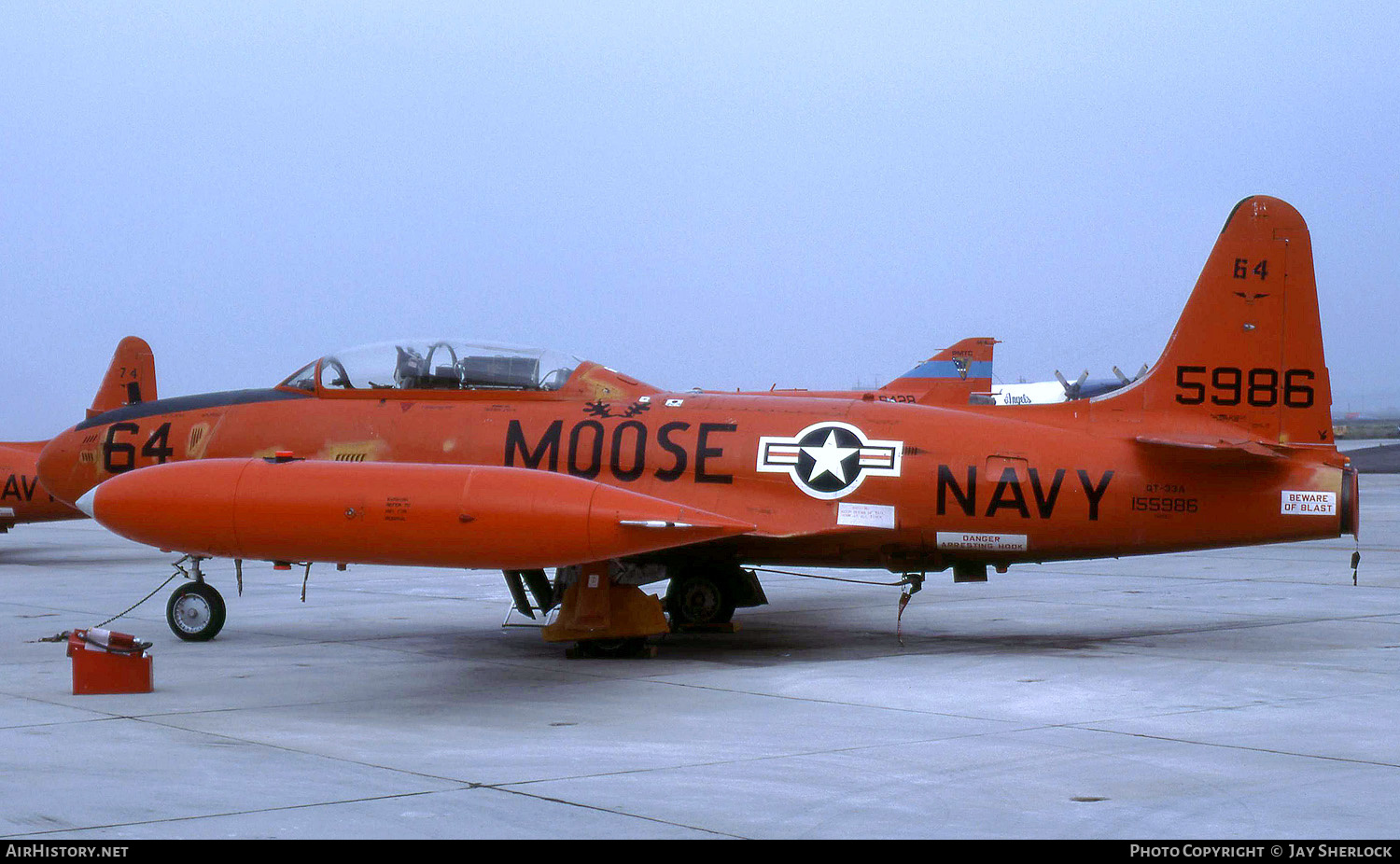 Aircraft Photo of 155986 / 5986 | Lockheed QT-33A | USA - Navy | AirHistory.net #423887