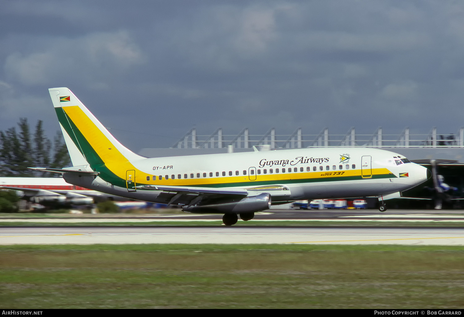 Aircraft Photo of OY-APR | Boeing 737-2L9/Adv | Guyana Airways | AirHistory.net #423897