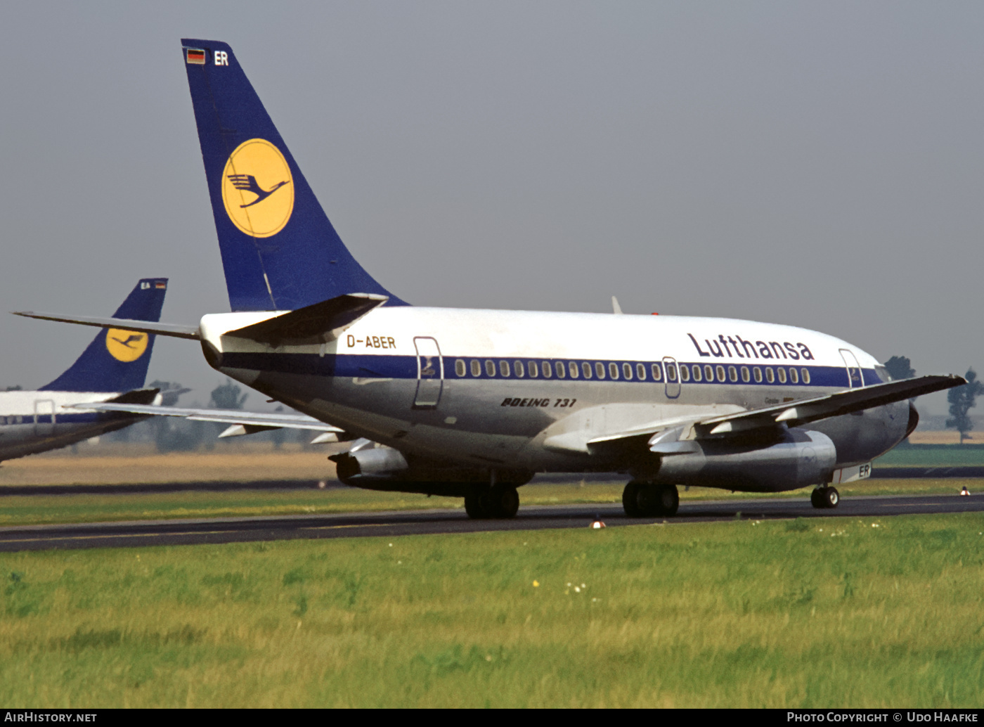 Aircraft Photo of D-ABER | Boeing 737-130 | Lufthansa | AirHistory.net #423909