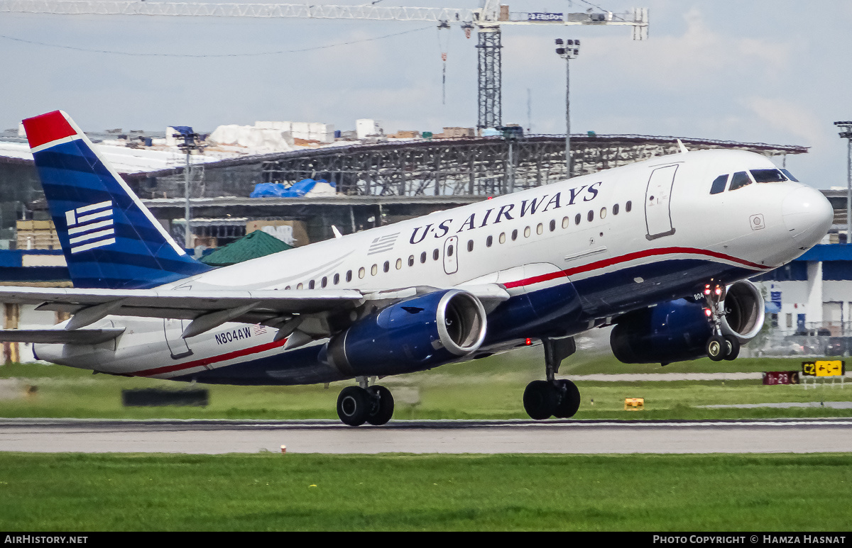 Aircraft Photo of N804AW | Airbus A319-132 | US Airways | AirHistory.net #423919