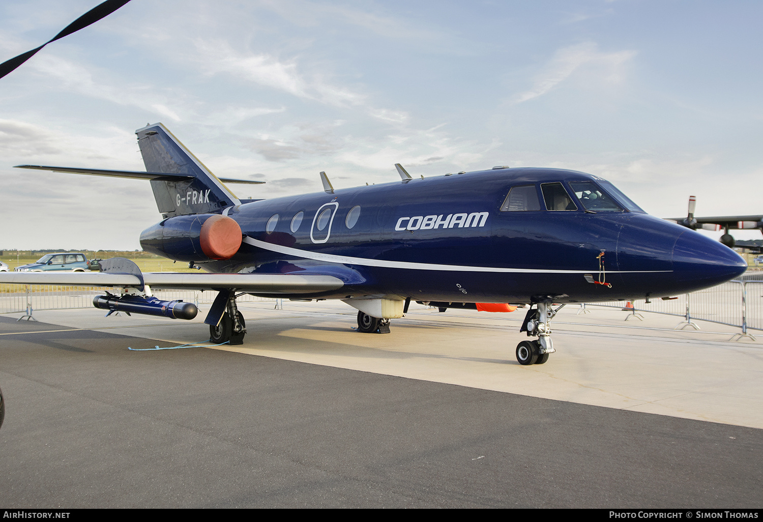 Aircraft Photo of G-FRAK | Dassault Falcon 20DC | Cobham Aviation Services | AirHistory.net #423935