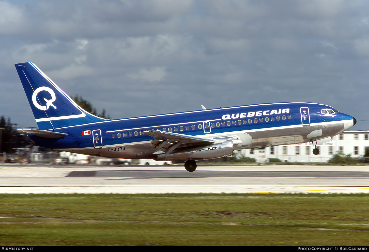 Aircraft Photo of C-GQBJ | Boeing 737-296/Adv | Quebecair | AirHistory.net #423947