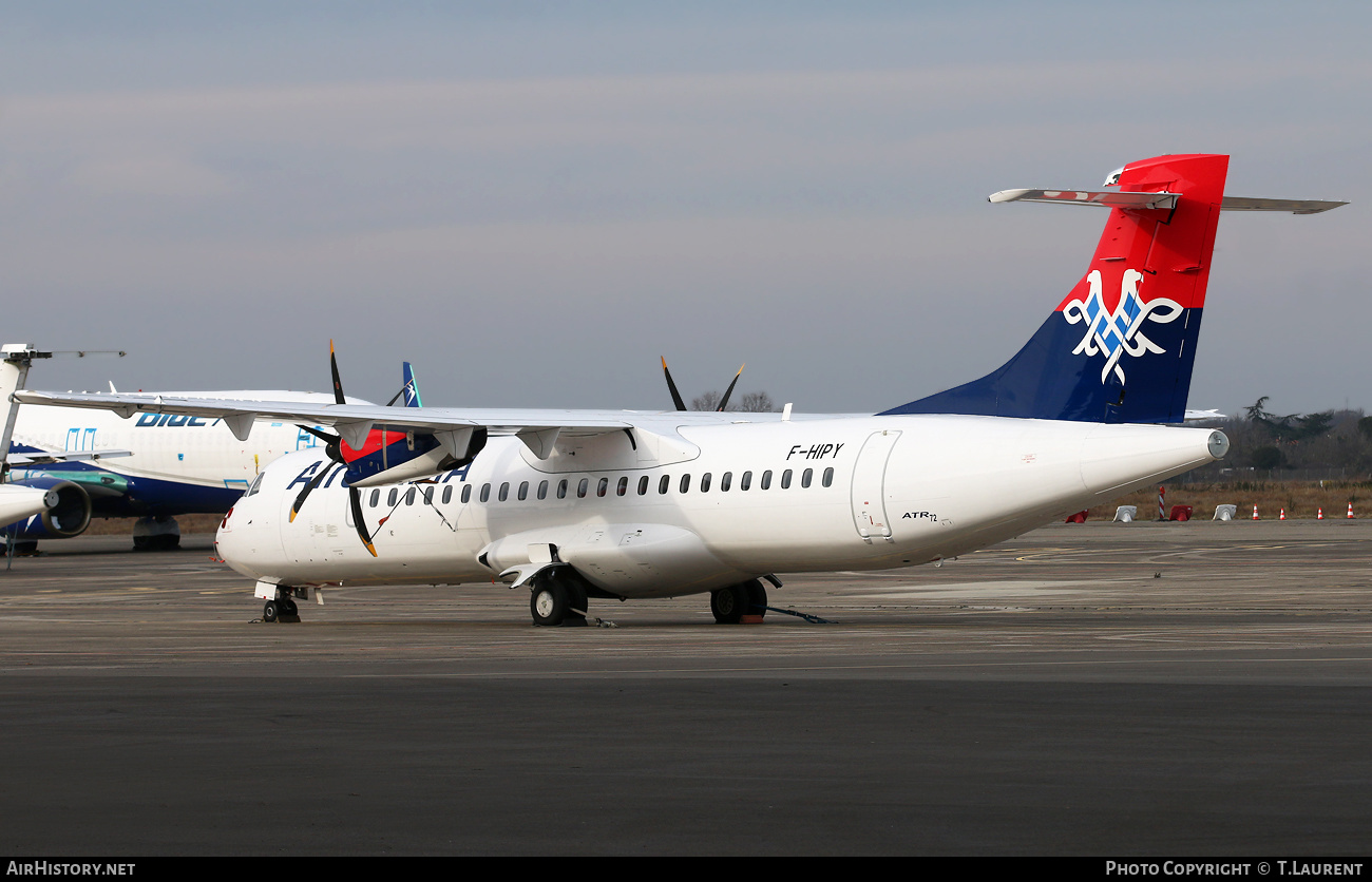 Aircraft Photo of F-HIPY | ATR ATR-72-600 (ATR-72-212A) | Air Serbia | AirHistory.net #423948