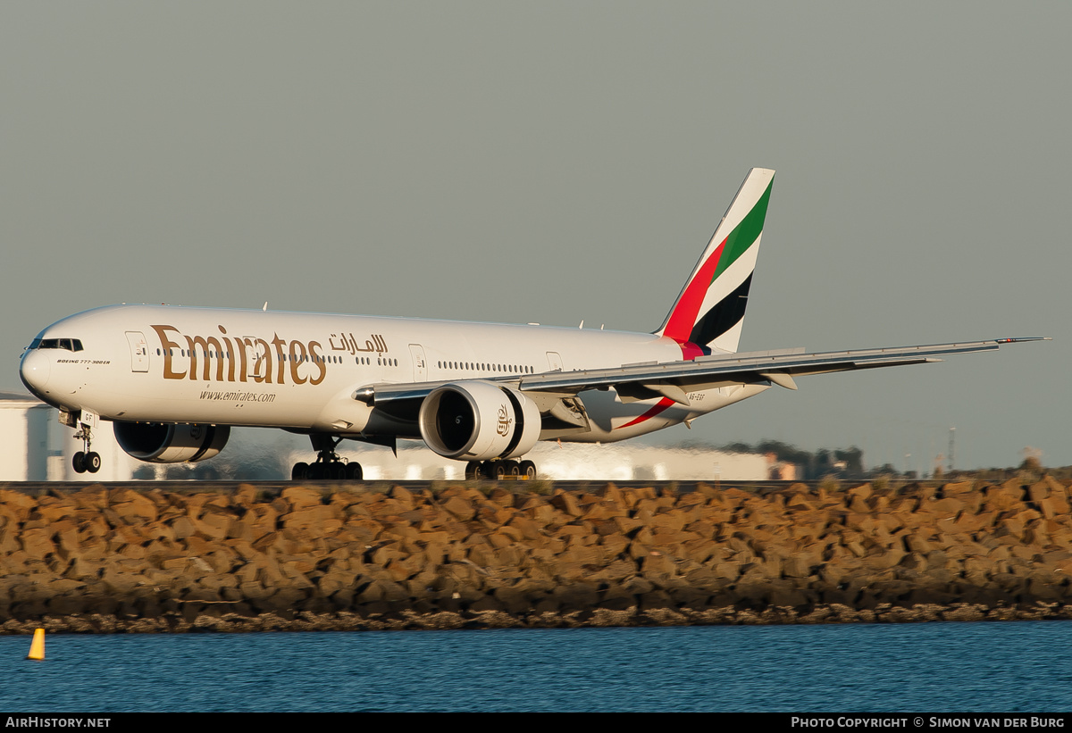 Aircraft Photo of A6-EGF | Boeing 777-31H/ER | Emirates | AirHistory.net #423963