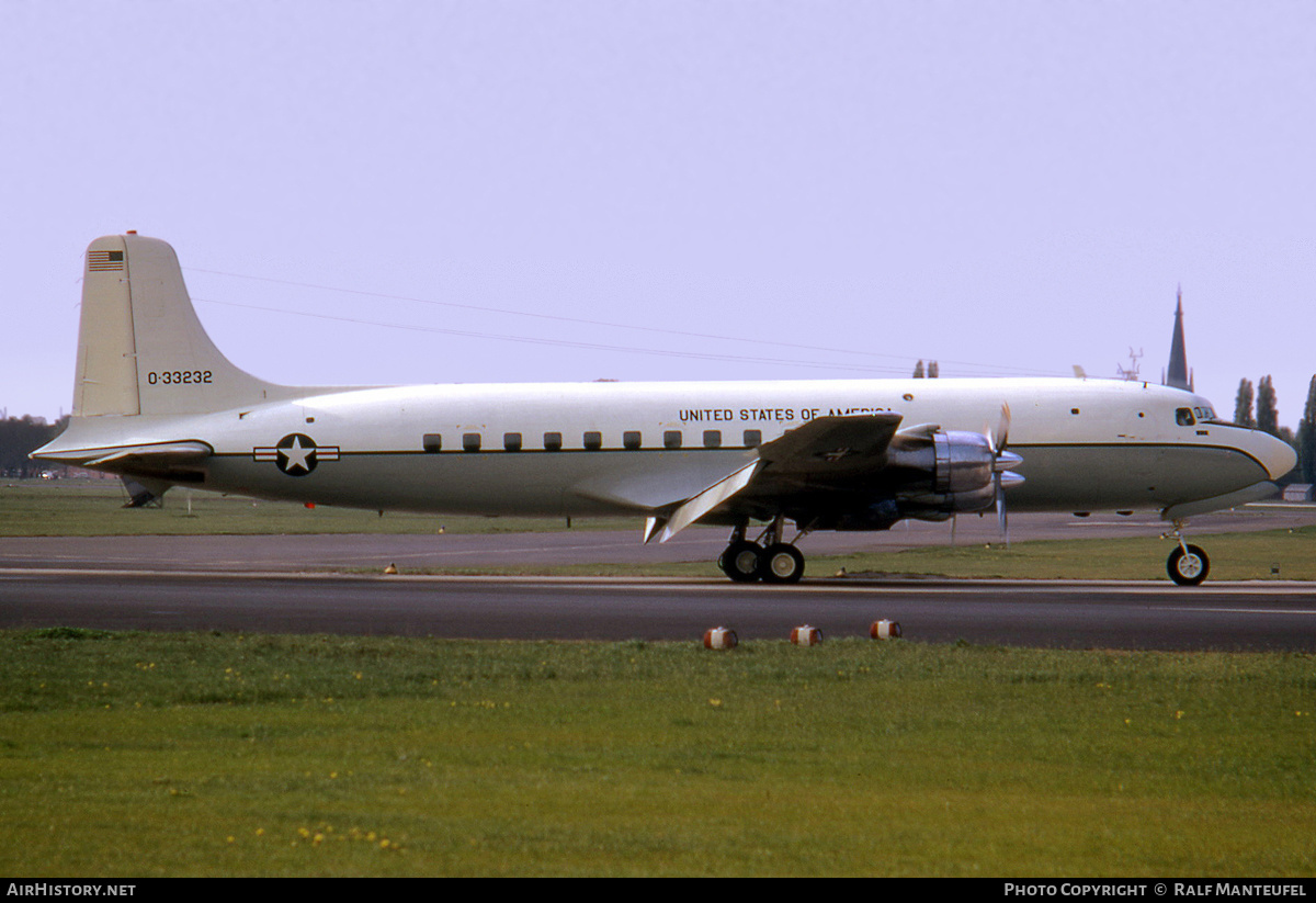 Aircraft Photo of 53-3232 / 0-33232 | Douglas VC-118A Liftmaster | USA - Air Force | AirHistory.net #423968