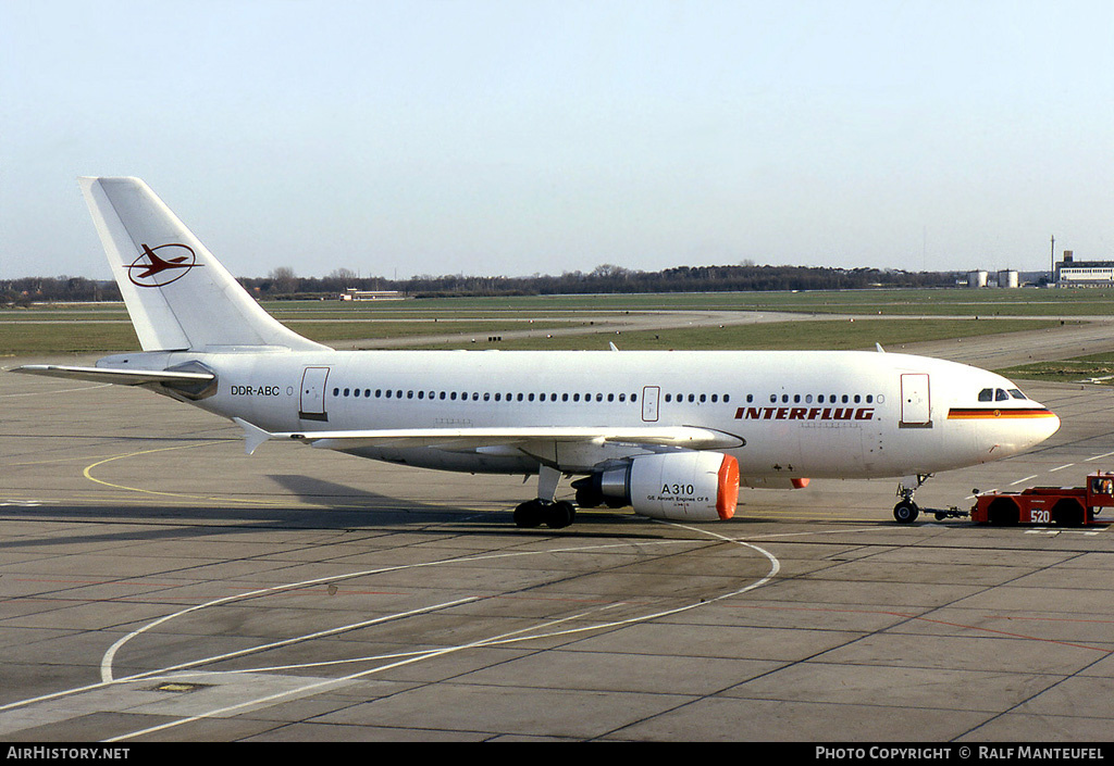 Aircraft Photo of DDR-ABC | Airbus A310-304 | Interflug | AirHistory.net #423969