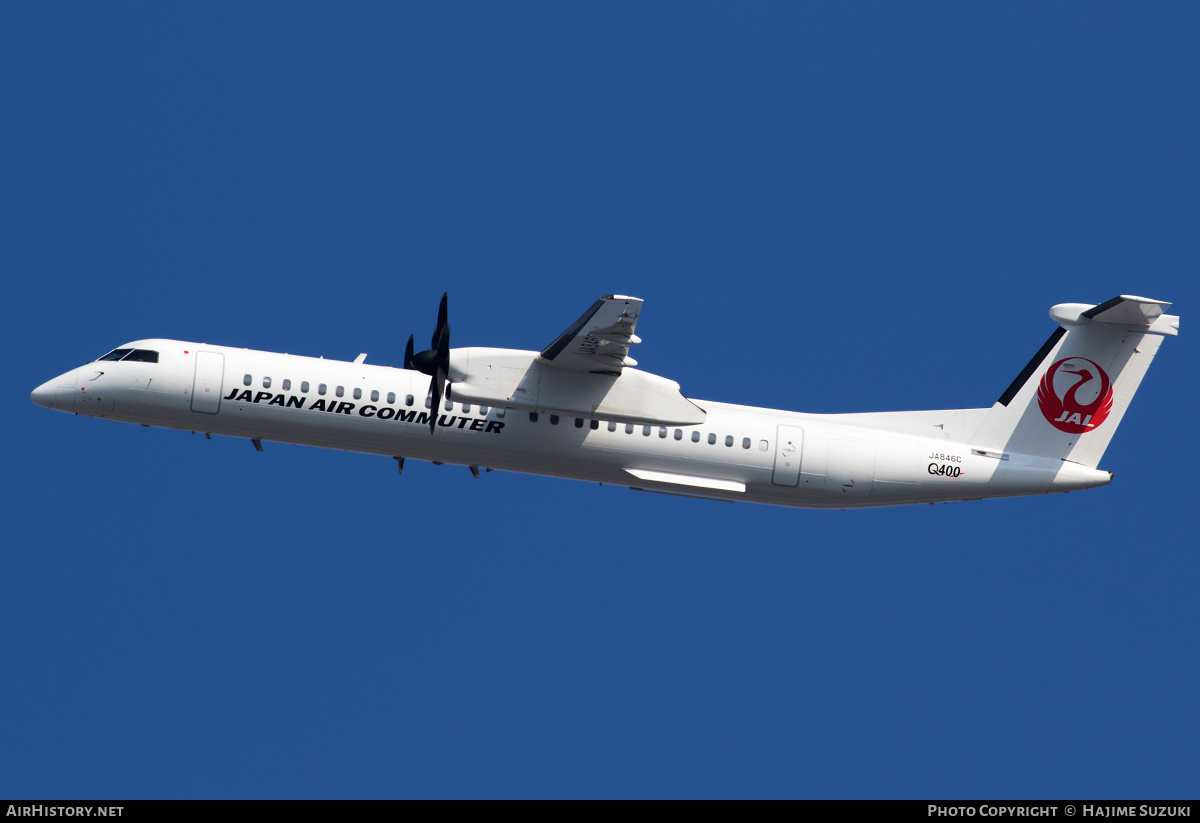 Aircraft Photo of JA846C | Bombardier DHC-8-402 Dash 8 | Japan Airlines - JAL | AirHistory.net #423970
