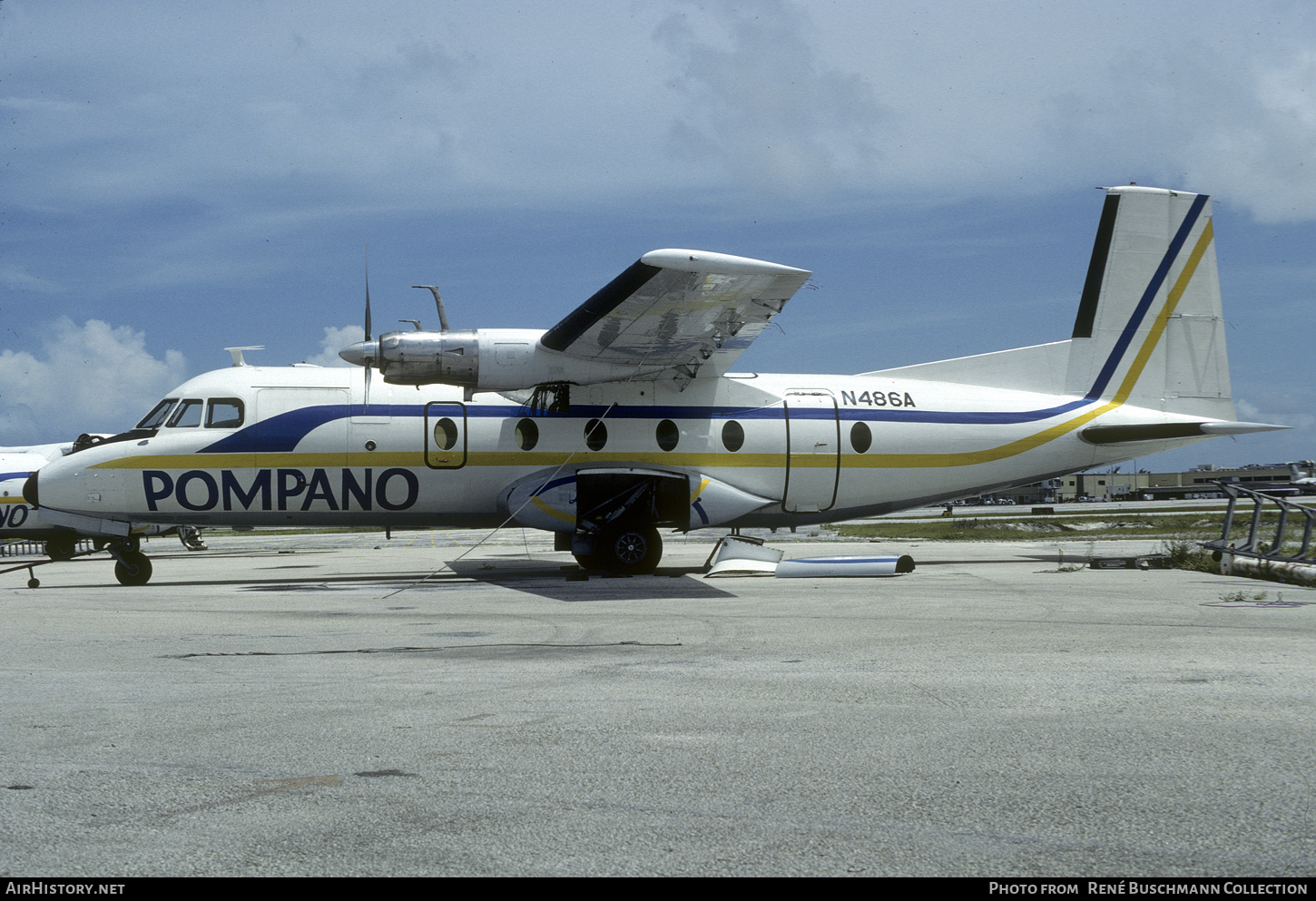 Aircraft Photo of N486A | Aerospatiale N-262A-27 | Pompano Airways | AirHistory.net #423976