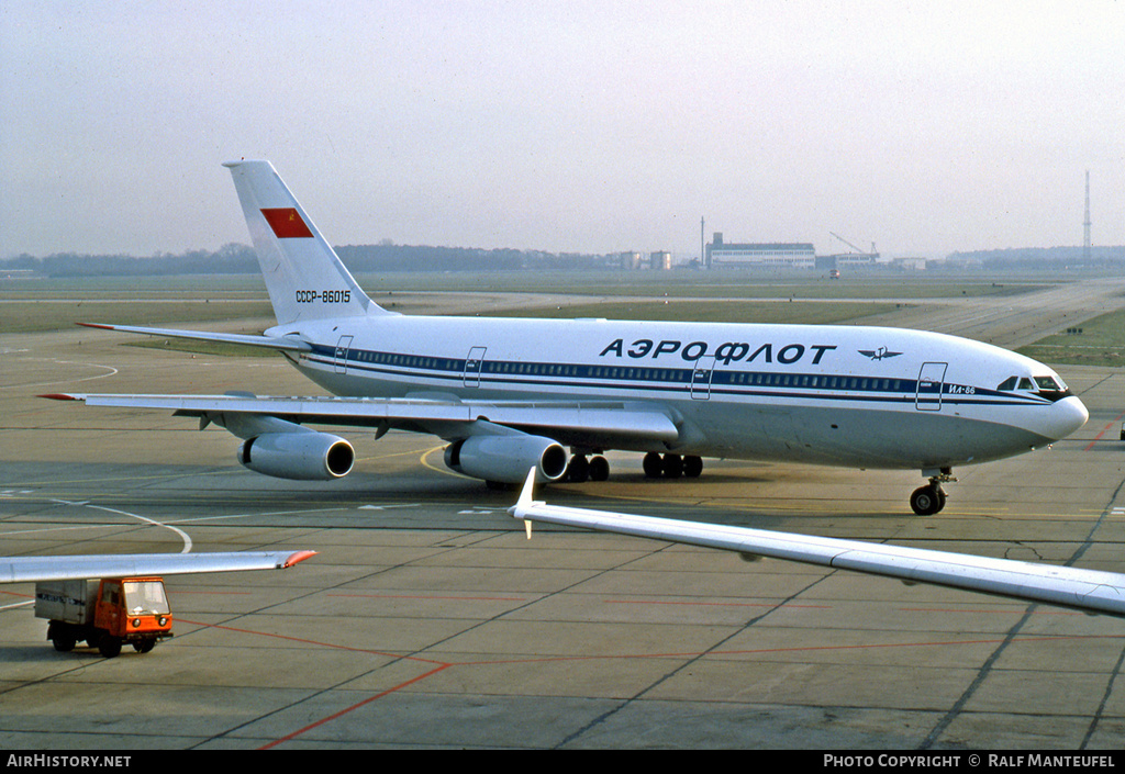 Aircraft Photo of CCCP-86015 | Ilyushin Il-86 | Aeroflot | AirHistory.net #423980