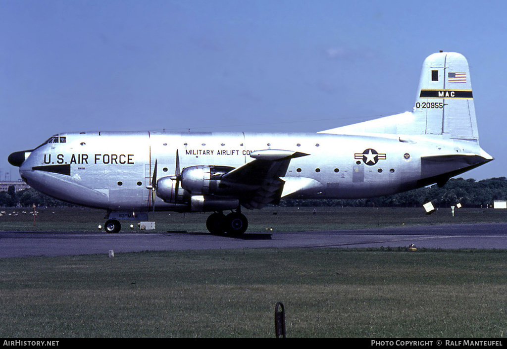 Aircraft Photo of 52-955 / 0-20955 | Douglas C-124C Globemaster II | USA - Air Force | AirHistory.net #423981