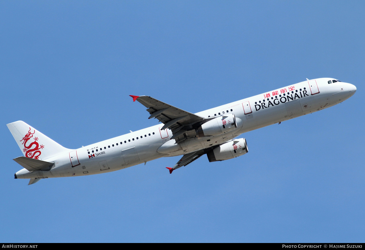 Aircraft Photo of B-HTH | Airbus A321-231 | Dragonair | AirHistory.net #423982