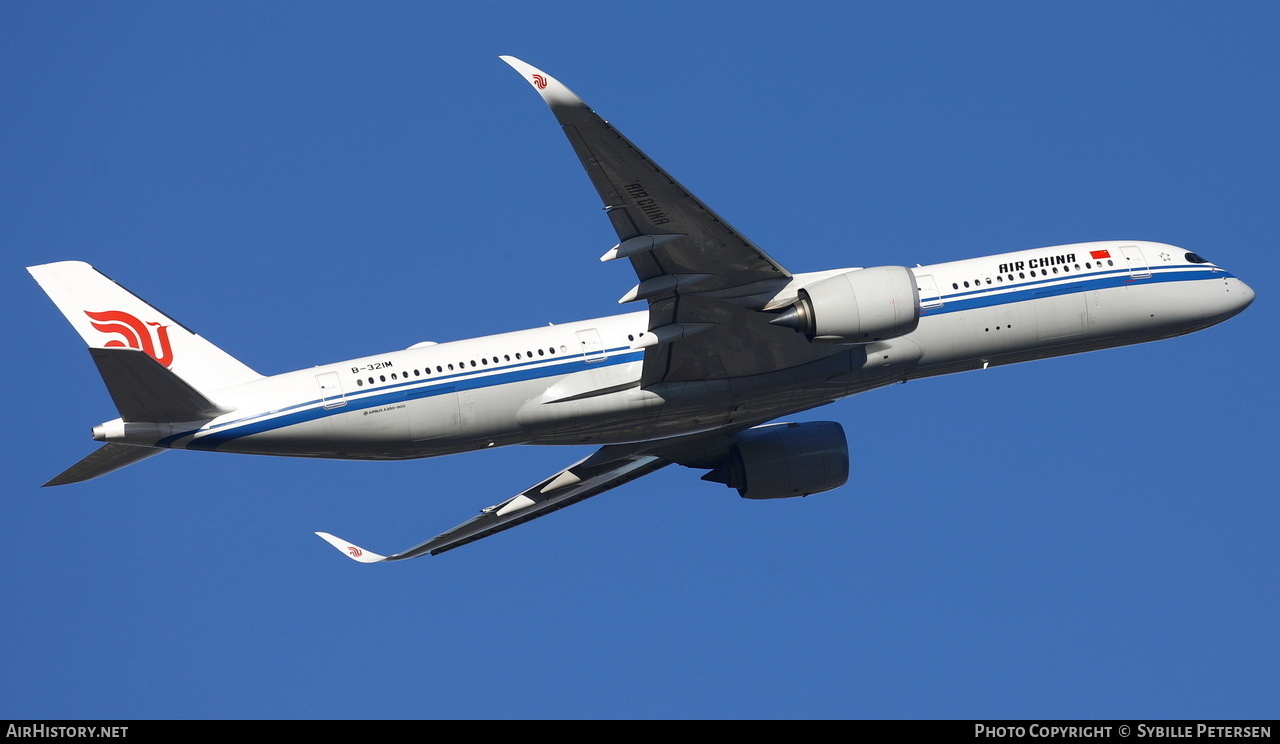 Aircraft Photo of B-321M | Airbus A350-941 | Air China | AirHistory.net #423983