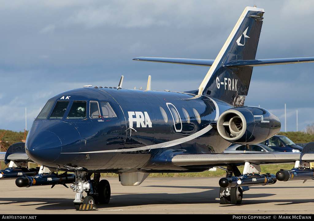 Aircraft Photo of G-FRAK | Dassault Falcon 20DC | FRA - FR Aviation | AirHistory.net #423984