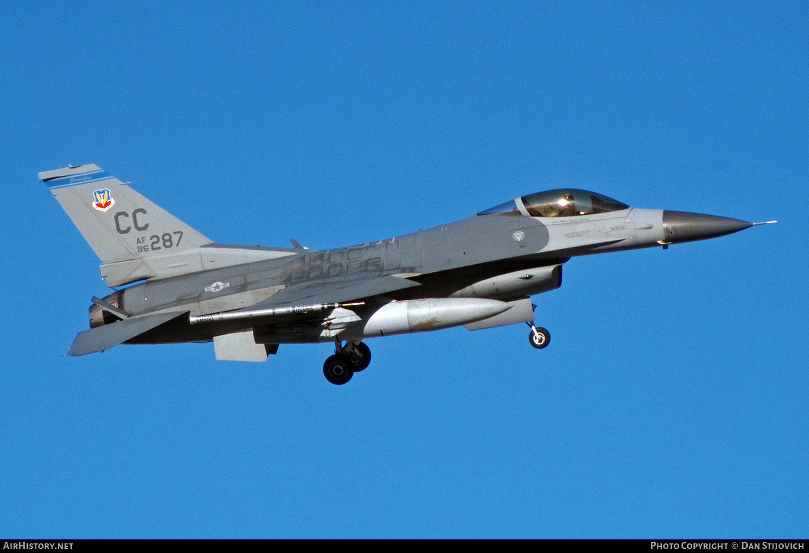 Aircraft Photo of 86-0287 / AF86-287 | General Dynamics F-16C Fighting Falcon | USA - Air Force | AirHistory.net #423987