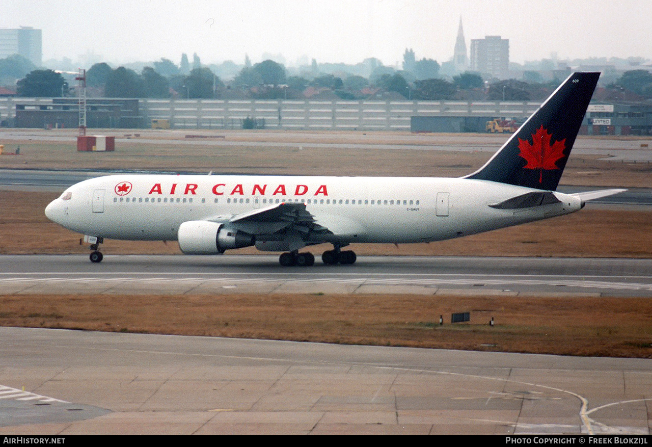 Aircraft Photo of C-GAUY | Boeing 767-233 | Air Canada | AirHistory.net #423992