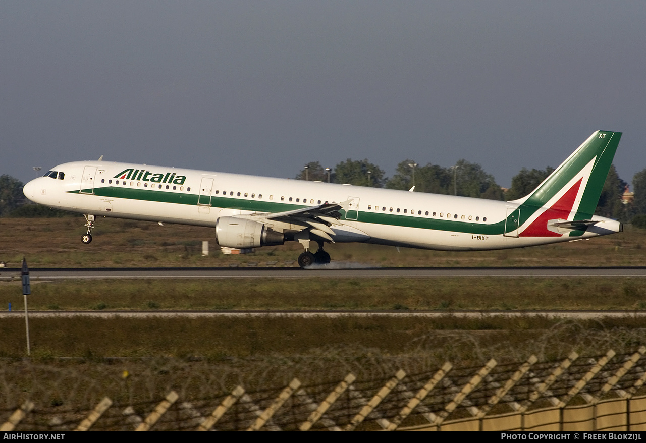 Aircraft Photo of I-BIXT | Airbus A321-112 | Alitalia | AirHistory.net #423996