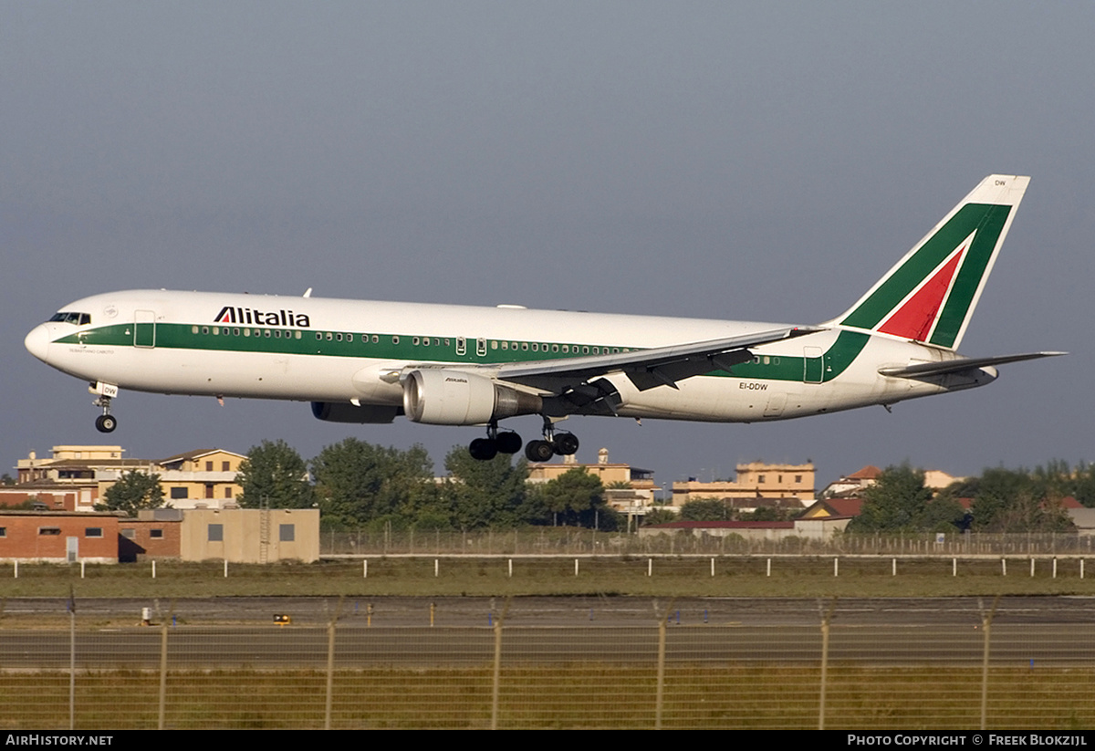 Aircraft Photo of EI-DDW | Boeing 767-3S1/ER | Alitalia | AirHistory.net #423998