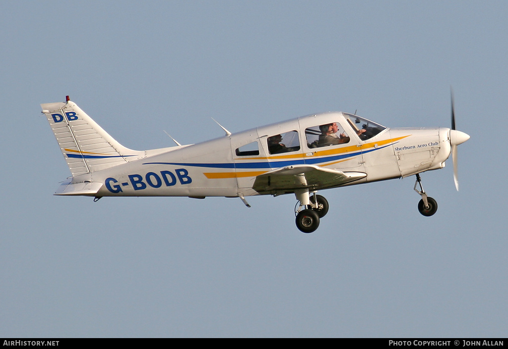 Aircraft Photo of G-BODB | Piper PA-28-161 Warrior II | Sherburn Aero Club | AirHistory.net #424022