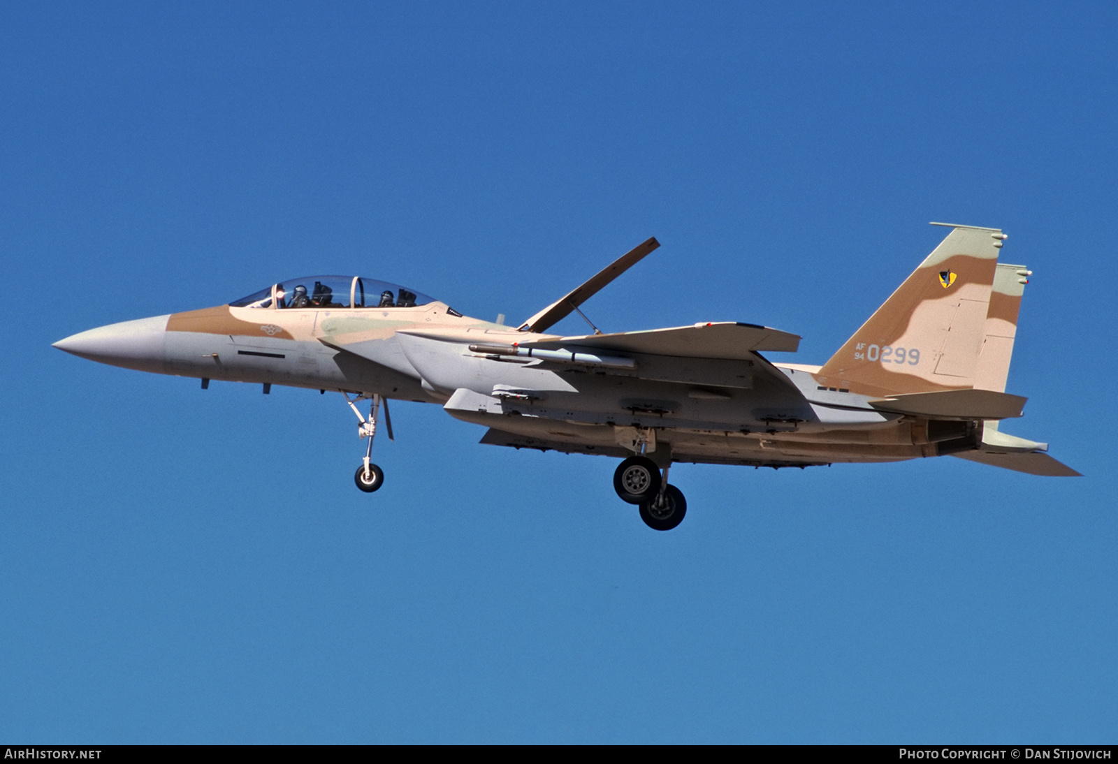 Aircraft Photo of 94-0299 / AF94-0299 | McDonnell Douglas F-15I Eagle | Boeing | AirHistory.net #424032