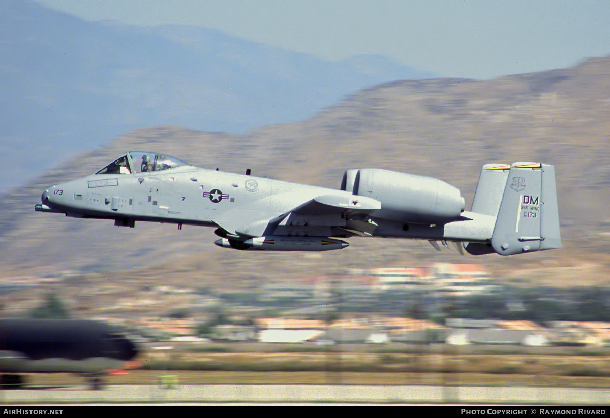 Aircraft Photo of 80-0173 | Fairchild A-10A Thunderbolt II | USA - Air Force | AirHistory.net #424035