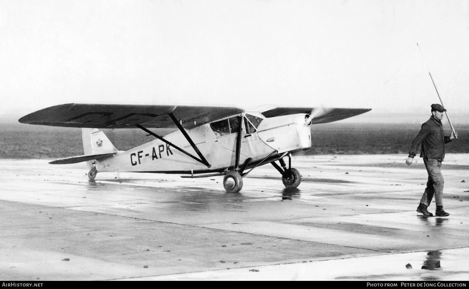 Aircraft Photo of CF-APK | De Havilland D.H. 80A Puss Moth | AirHistory.net #424044