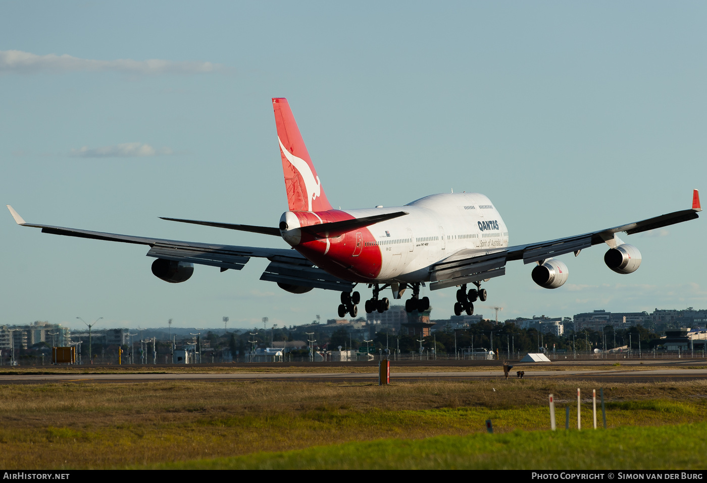 Aircraft Photo of VH-OJC | Boeing 747-438 | Qantas | AirHistory.net #424050