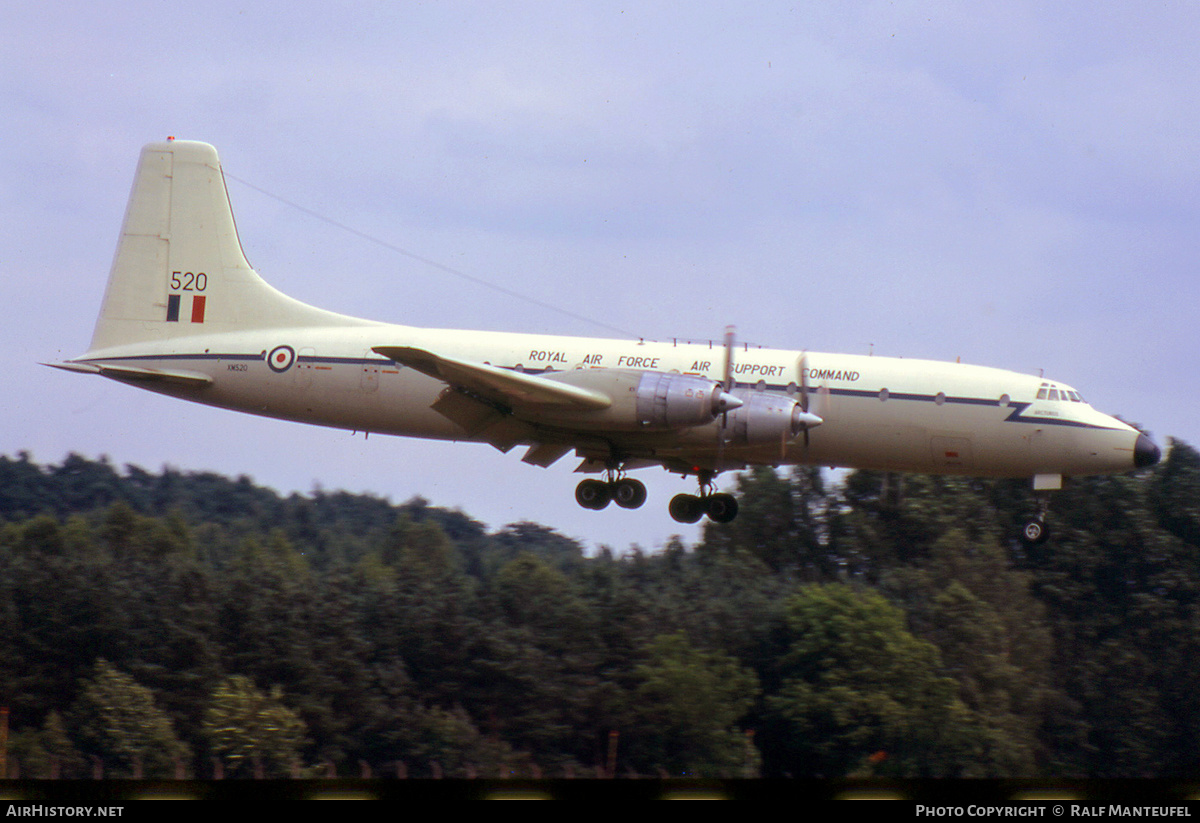 Aircraft Photo of XM520 | Bristol 175 Britannia C.1 (253) | UK - Air Force | AirHistory.net #424060