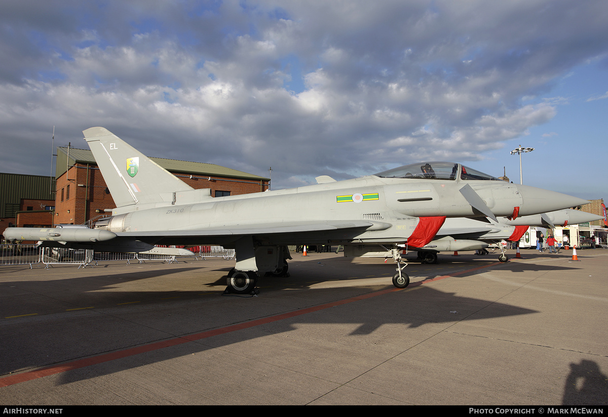 Aircraft Photo of ZK310 | Eurofighter EF-2000 Typhoon FGR4 | UK - Air Force | AirHistory.net #424076